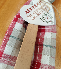 SET CUCCHIAIO LEGNO+STROFINACCIO ALPEGGIO Tellini S.R.L. Velkoobchodní oblečení